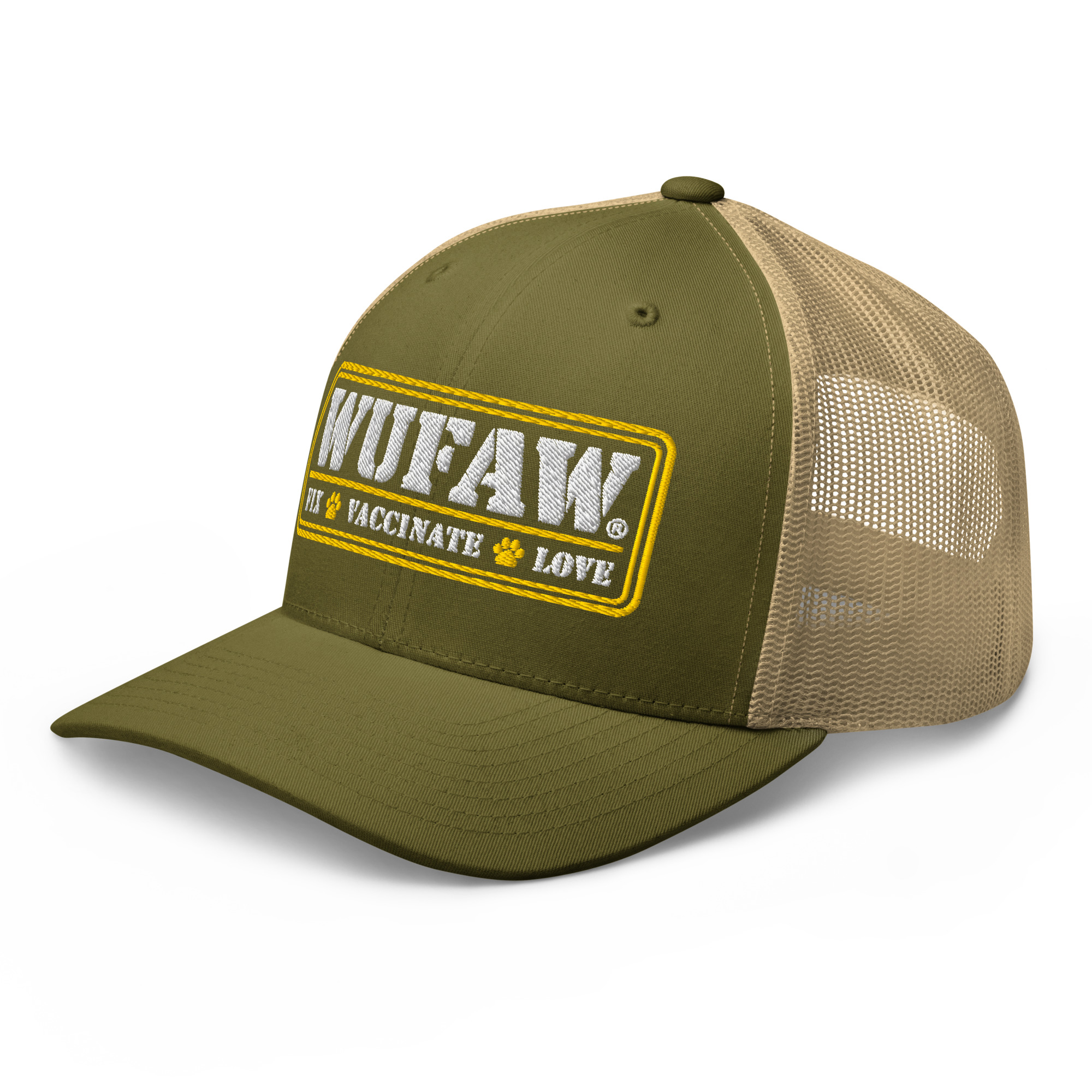 WUFAW "Army" Trucker Cap - Image 4