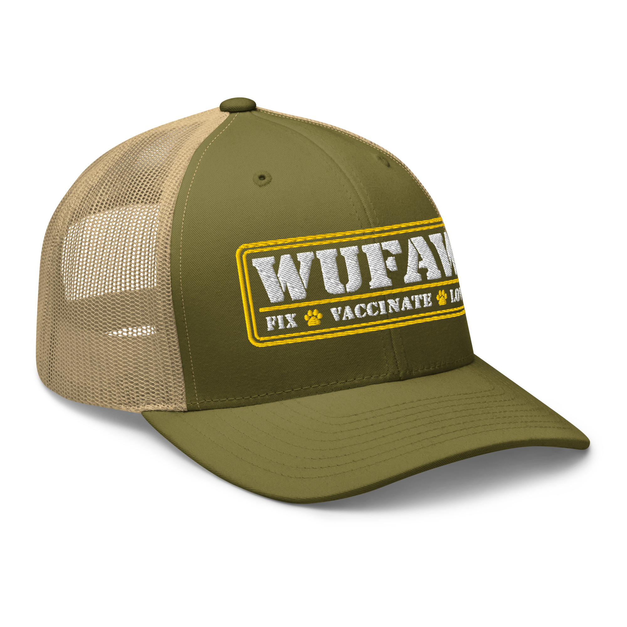 WUFAW "Army" Trucker Cap - Image 6